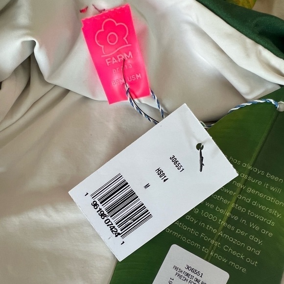 FARM RIO Fresh Forest One-Piece Swimsuit - Picture 4 of 12